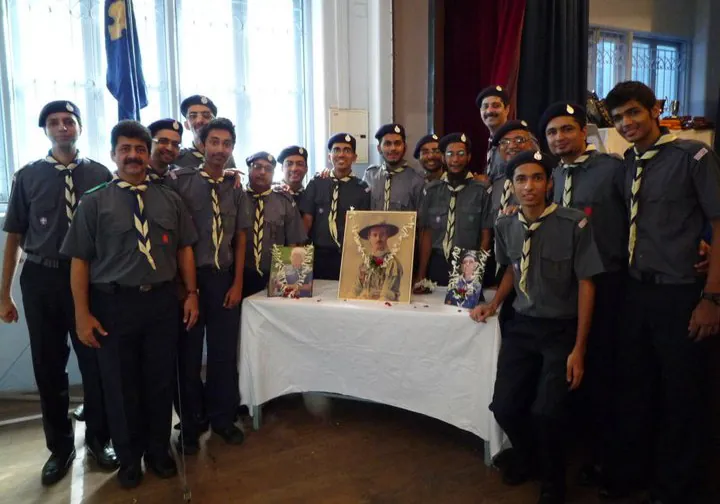 Talati's Scout Group about our group photo